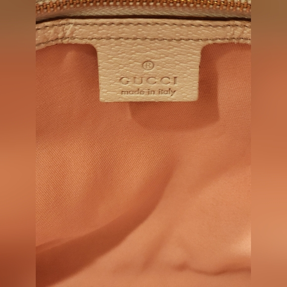 Gucci Pink GG Canvas & Leather Mini Jolicoeur Web Tote Vintage Gucci Sherry Line - Picture 6 of 10